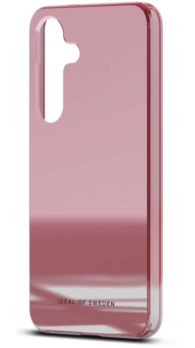 Coque Samsung Galaxy S24 - Ideal of Sweden miroir ruby pink silicone rigide - Rose