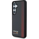 Coque Samsung Galaxy S25 - Red Bull Racing Carbon Powerbar MagSafe - Noir