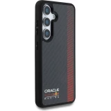 Coque Samsung Galaxy S25 - Red Bull Racing Carbon Powerbar MagSafe - Noir