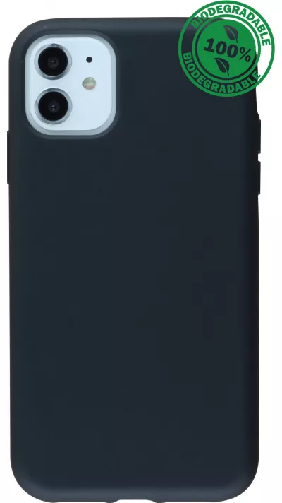 Hülle iPhone 11 - Bio Eco-Friendly biologisch Kompostierbar ökologisch - Schwarz