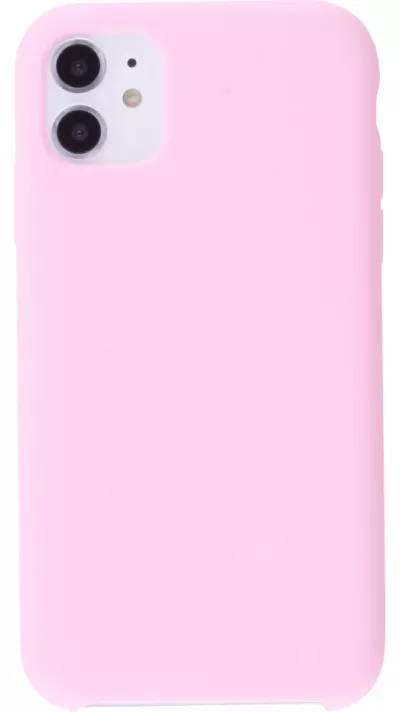 Hülle iPhone 11 - Soft Touch - Hellrosa