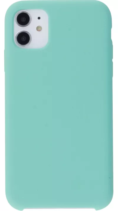 Hülle iPhone 11 - Soft Touch - Türkis