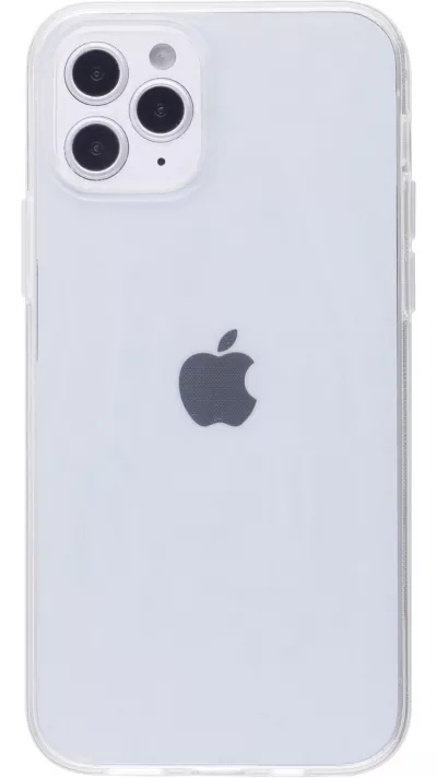 Hülle iPhone 12 mini - Gummi Transparent Silikon Gel Simple Super Clear flexibel