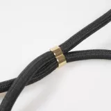 Samsung Galaxy S24 Case Hülle - Bio Eco-Friendly Vegan mit Handykette Necklace - Schwarz