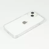 Coque iPhone 15 - Bumper Glass Hybrid TPU silicone anti-choc - Transparent