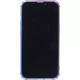 Coque iPhone 16e - Bumper Rainbow Silicone anti-choc avec bords protégés -  violet - Bleu