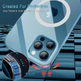 Coque iPhone 15 Plus - Gel transparent compatible MagSafe silicone TPU Super Clear