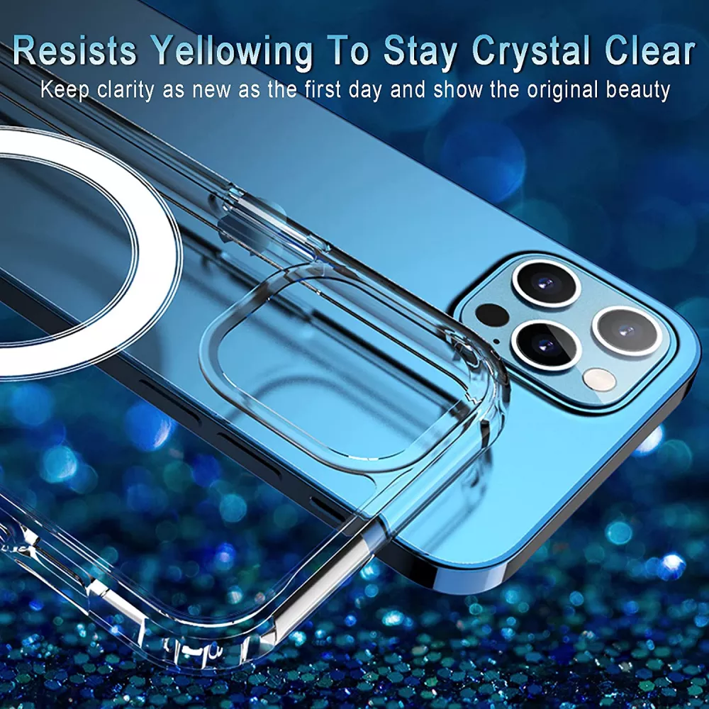 Coque iPhone 15 Plus - Gel transparent compatible MagSafe silicone TPU Super Clear