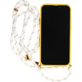 Samsung iPhone 16e Case Hülle - Bio Eco-Friendly Vegan mit Handykette Necklace - Gelb