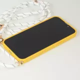 Samsung iPhone 16e Case Hülle - Bio Eco-Friendly Vegan mit Handykette Necklace - Gelb