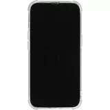 Coque iPhone 16 - Bumper Glass Hybrid TPU silicone anti-choc - Transparent