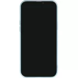 Coque iPhone 16 Pro - Gel souple avec vitre de protection caméra MagSafe - Bleu