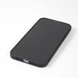 Coque iPhone 16 Pro - Gel souple avec vitre de protection caméra MagSafe - Noir
