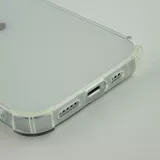 Coque iPhone 16 Plus - Gel Transparent Silicone Bumper anti-choc avec protections pour coins