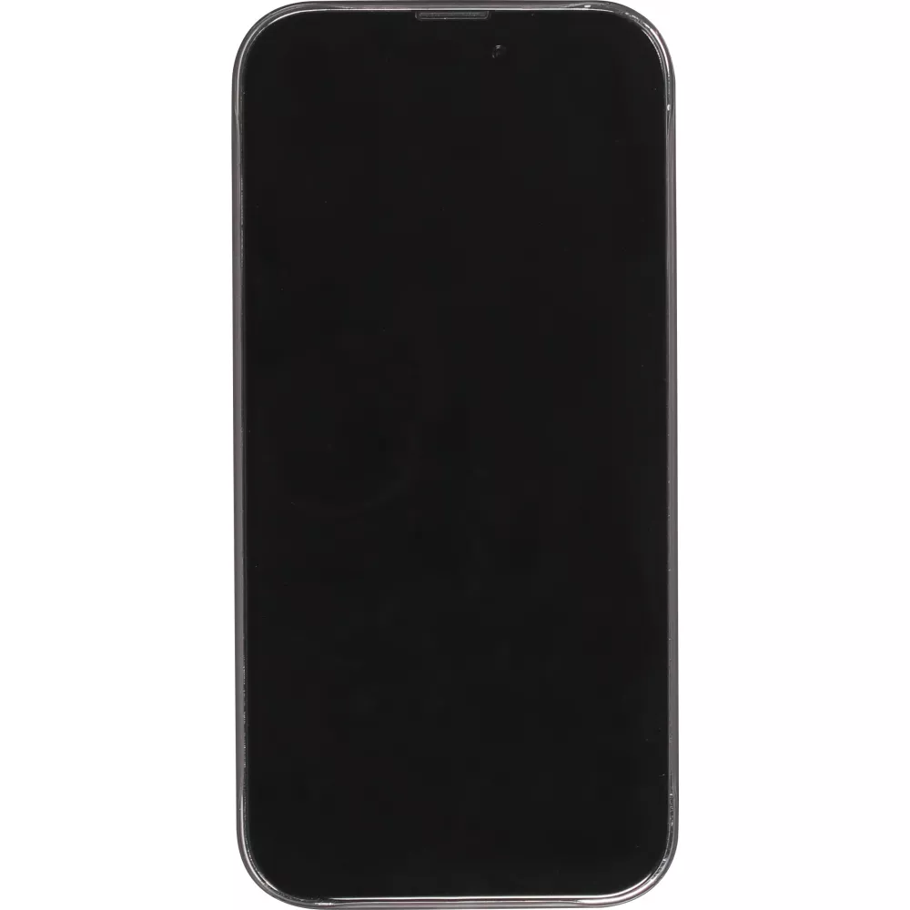 Coque iPhone 16 Pro - plastique ultra fin semi-transparent mat - Noir
