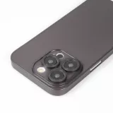 Coque iPhone 16 Pro - plastique ultra fin semi-transparent mat - Noir