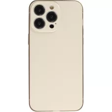 iPhone 14 Pro Case Hülle - Unsichtbares Schutzcover in iPhone Farbe - Gold