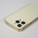iPhone 14 Pro Case Hülle - Unsichtbares Schutzcover in iPhone Farbe - Gold