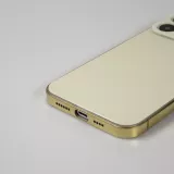 iPhone 14 Pro Case Hülle - Unsichtbares Schutzcover in iPhone Farbe - Gold