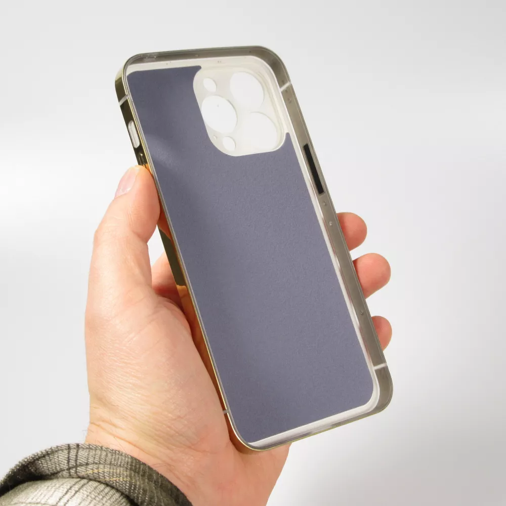 iPhone 14 Pro Case Hülle - Unsichtbares Schutzcover in iPhone Farbe - Gold
