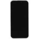 Coque iPhone 16 Pro - Gel souple avec vitre de protection caméra MagSafe - Argent