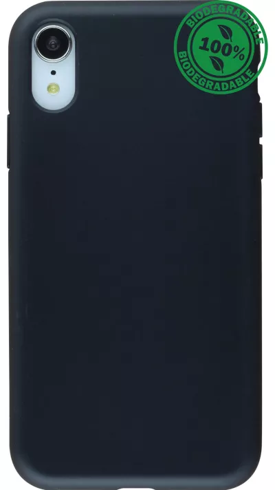 Hülle iPhone XR - Bio Eco-Friendly biologisch Kompostierbar ökologisch - Schwarz