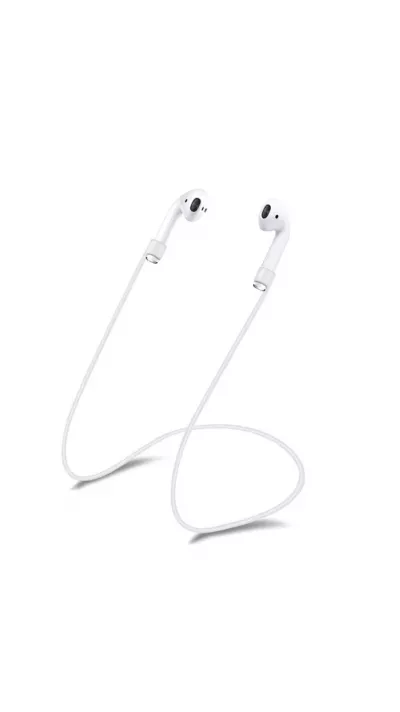Verlustsicheres Silikon-Kopfhörerband - Weiss - AirPods 1 / 2 / Pro