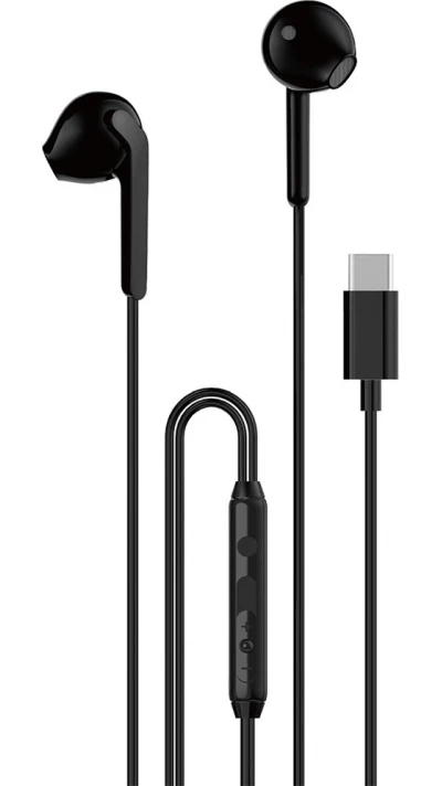 Écouteurs Intra-Auriculaires USB-C Dudao X3C Filaires 1.2m - Noir