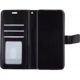 Hülle Samsung Galaxy S22+ - Premium Flip Leder Tasche - Schwarz
