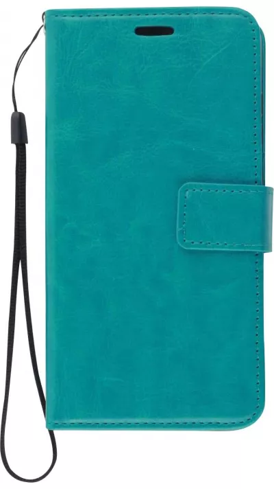 Hülle Samsung Galaxy A54 5G - Premium Flip Leder Tasche - Türkis