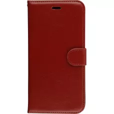 Hülle Samsung Galaxy S24+ - Premium Flip Leder Tasche - Braun