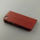 Hülle Samsung Galaxy S24+ - Premium Flip Leder Tasche - Braun