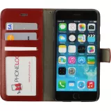 Hülle Samsung Galaxy S24+ - Premium Flip Leder Tasche - Braun