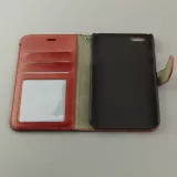 Hülle Samsung Galaxy S24+ - Premium Flip Leder Tasche - Braun