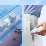 JOYROOM Mini chargeur USB-C 20W PowerDelivery fast charger + câble de charge USB-C vers Lightning - Blanc