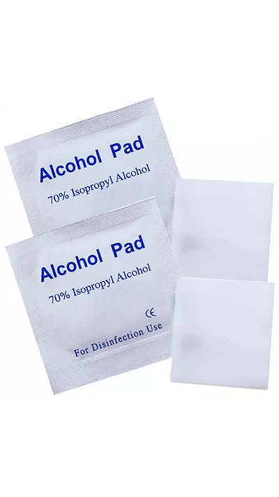 2-er Packung mit Mini-Desinfektionstücher / Smartphone / Display / Hände - 75% Alc.