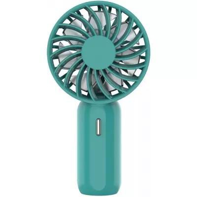 Pocket mini ventilateur à main pour les déplacements - puissance réglable à 3 niveaux avec accu - Vert foncé