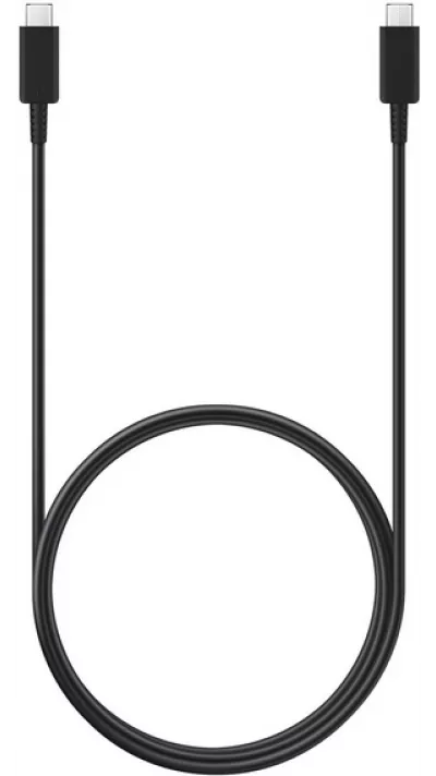 Samsung Câble de charge USB-C vers USB-C 5A 480Mbps 1.8M - Noir