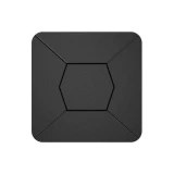 Smart mini Android TV Streaming Box Q5 HDMI 4K Ultra HD + télécommande et Miracast & Google Assist - Noir
