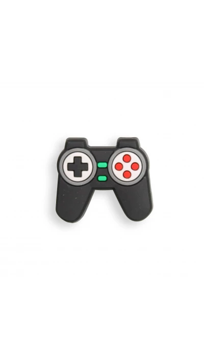 Charm bijou 3D pour coque avec trous style Crocs - Game controller