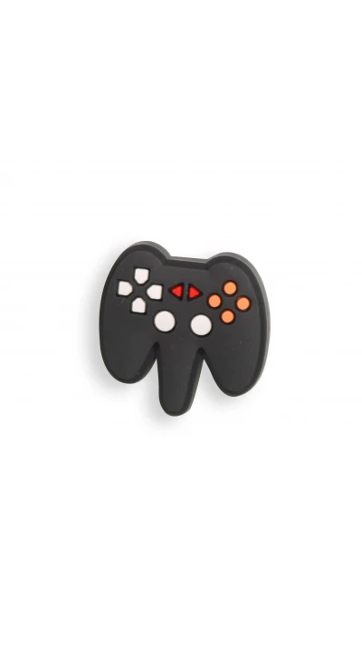 Charm bijou 3D pour coque avec trous style Crocs - Retro Game Controller