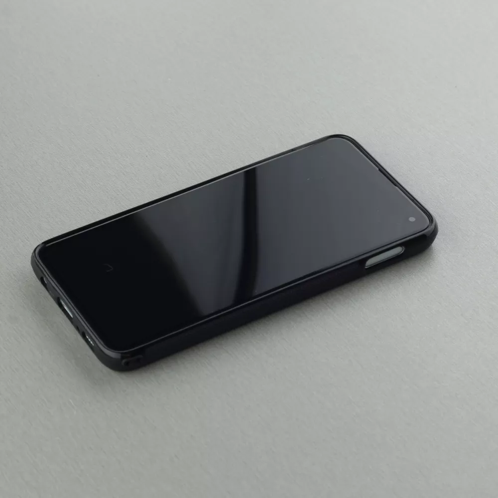 Samsung Galaxy S10e Case Hülle - Silikon schwarz Tunesien 2022 personalisierbares Fussballtrikot